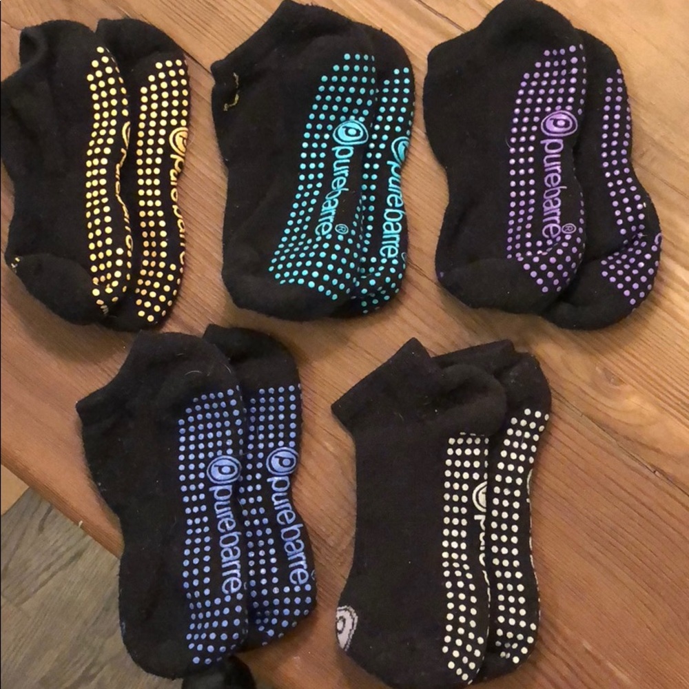 Pure barre sticky socks